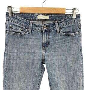 Levis 545 Jeans Women Size 8 Western Blue Low Bootcut Y2K Denim Flap Pocket